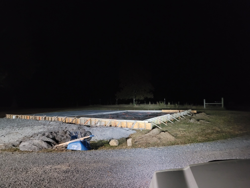 Expert foundation construction for residential home in North Alabama